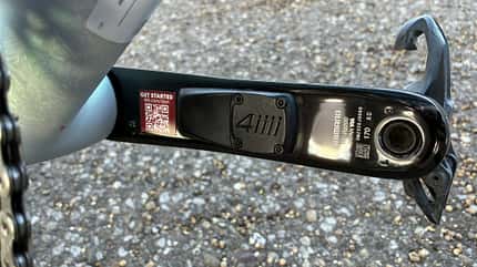 4iiii-Powermeter am Cube Agree C:62 SLT 4iiii-Powermeter am Cube Agree C:62 SLT