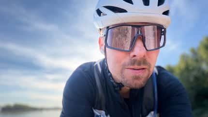 Adidas Kenro Sportbrille,Gravelbike,Test,Selfie