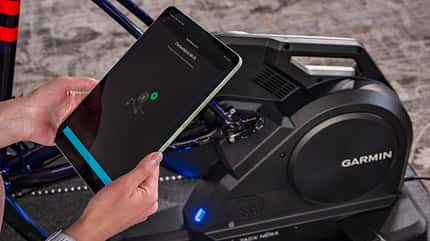 2026,Nera,Tacx Der Garmin Tacx Nera Rollentrainer Einrichtung App Tablet