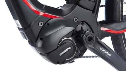 Motor-Position: E-Bike