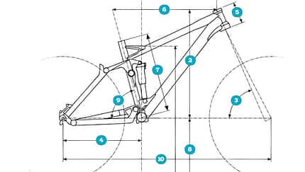 MB 0213 Enduro - Geometrie