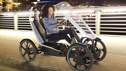 UB Schaeffler Bio-Hybrid E-Bike 4 Räder