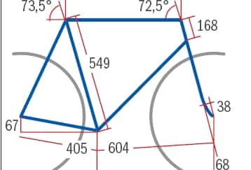 RB Bianchi C2C 928 Carbon Chorus Geometrie