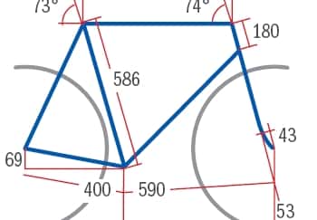 RB 0808 Baukasten-Bikes - HaiBike Race - Geometrie