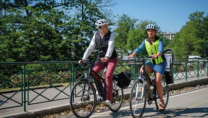 Smarte Airbag-Weste für Radfahrer