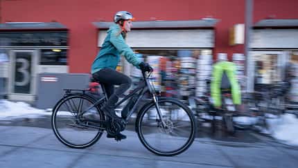 E-Biken im Winter 