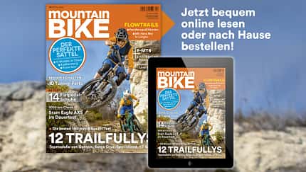 So kommen Sie online ganz einfach an das aktuelle MOUNTAINBIKE-Magazin