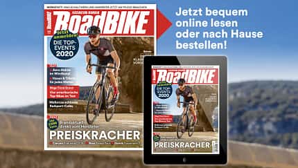 Sichern Sie sich ROADBIKE im Digital-Abo inkl. Wunsch-Gutschein