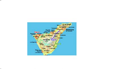 karte rennrad touren teneriffa 