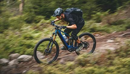 Mountainbike mit EP8-Shimano-Motor