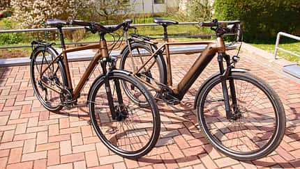 Fünf zweieiige Zwillinge: E-Bike und Fahrrad