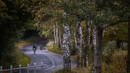 Rennradfahren in Herbst, Winter und Frühjahr