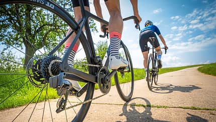 Rennrad elektronische Schaltung Test