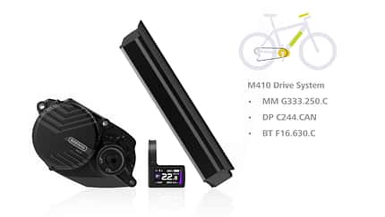 Bafang präsentiert seinen neuen Allrounder M410
