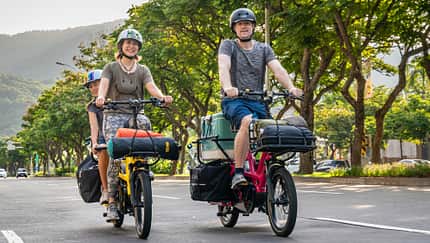Kaufberatung XXL Fahrräder und E-Bikes I Tern Kompakt E-Cargobike I Fahrbild