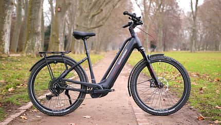E-Trekkingrad I Test Corratec Life CX7 12s I Seitenansicht