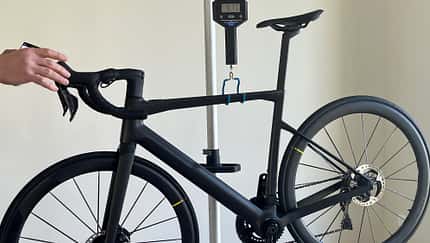 Gewicht 9,73 kg Komplett E-Rennrad mit Prototyp Mavic X-Tend E-Motor