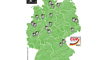Bucketlist 2023: 20 Radmarathons in Deutschland