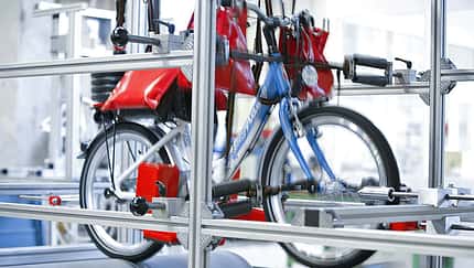 Dauerbelastungstests sorgen dafür, dass die Härten das Alltags spurlos am Kinderrad vorübergehen.