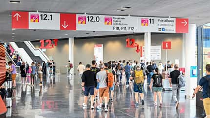 Eurobike 2023 I Messebesucher