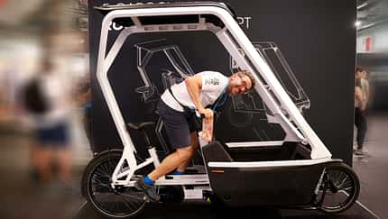 Eurobike 2023 I Kurioses I Bergamont Cargobike Konzeptstudie