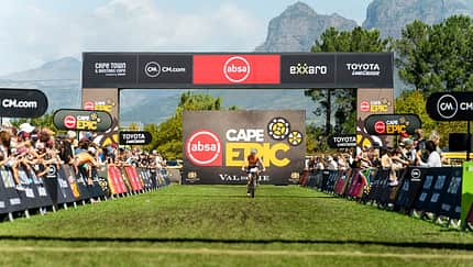 Cape Epic 2023 Finish Lukas Hoffmann und Lukas Ittenbach 