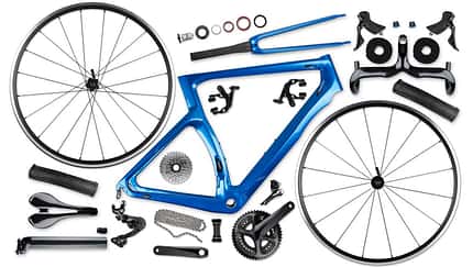 Rennrad, Einzeltelile Rennrad, Einzeltelile