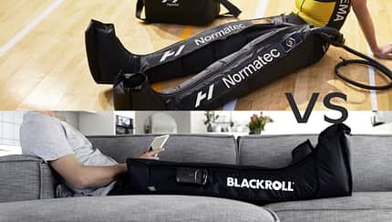 Kompressions-Boots: Hyperice vs. Blackroll