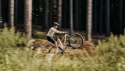 Mountainbike I Hardtail I Rose PDQ I Fahrbild I Wheelie