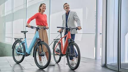 Trekking E-Bike Möve Voyager V10 mit Diamantrahmen oder als Wave-Rahmen
