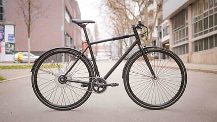 Singlespeeder Fixie von rechts