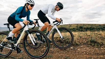 Orbea Terra,Gravelbike,2 Fahrer,Actionfoto