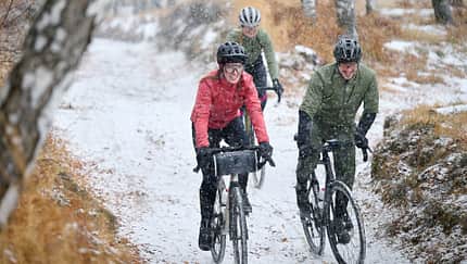 Fahrradfahren im Winter