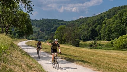 Feinster Gravel bei der everve-Graveltour