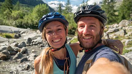 Partner zum Radfahren motivieren