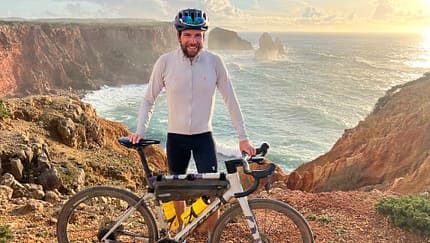 Jonas Deichmann in Portugal