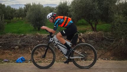 Justinas Leveika,AMR,Atlas Mountain Race,Seitenansicht