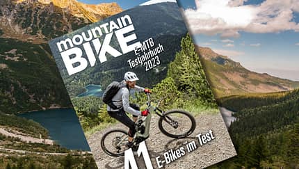 Hol' dir das E-MTB-Test-Dossier!