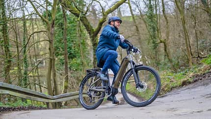 Trekking E-Bike Giant Anytour Action hillclimp II