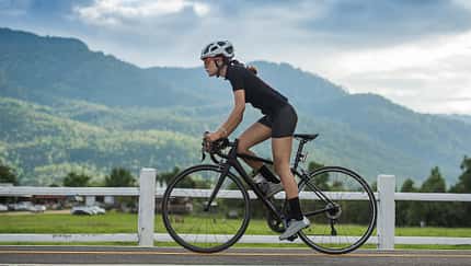 Abnehmen mit Radfahren 