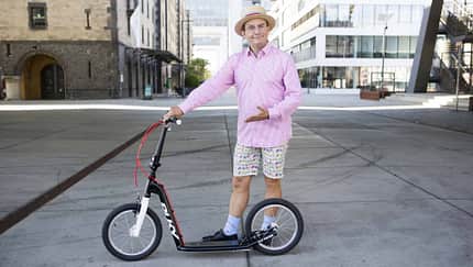 Wigald Boning Roller Fahrrad