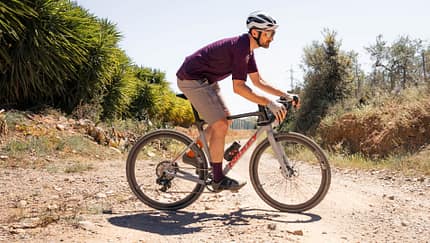 Das neue Ridley Grifn RS Gravel bei der BikeX-Testfahrt.