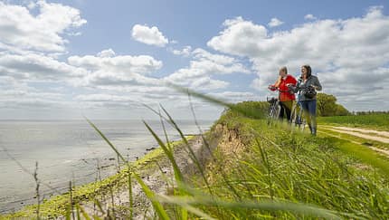 Radurlaub an der Ostsee