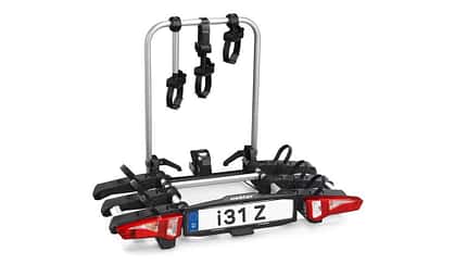 Dieser Fahrradträger darf 72 Kilo zuladen!