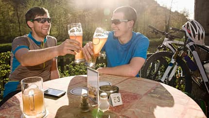 Radler Bier Radfahrer