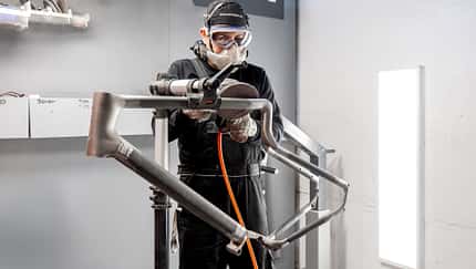 Urwahn,Softride 2.0,Stahlrahmen,3D-Druck,lackierend