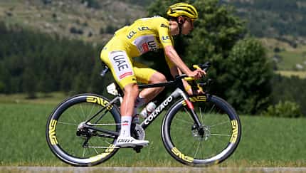 Tadej Pogacar Gelbes Trikot Tour de France