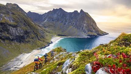 Mountainbiken auf den Ofoten und Lofoten 