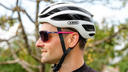 Julbo Frequency Reactiv,Radbrille,Test,aufgesetzt
