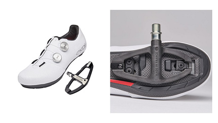 Ekoi PW8-Pedale und Schuhe